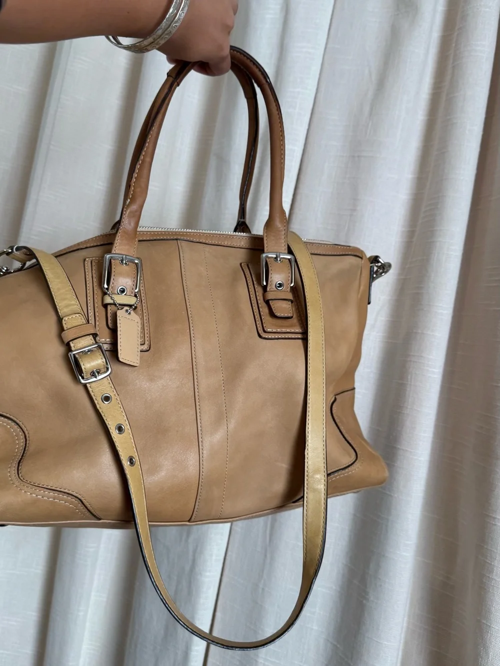 Coach shoulder satchel